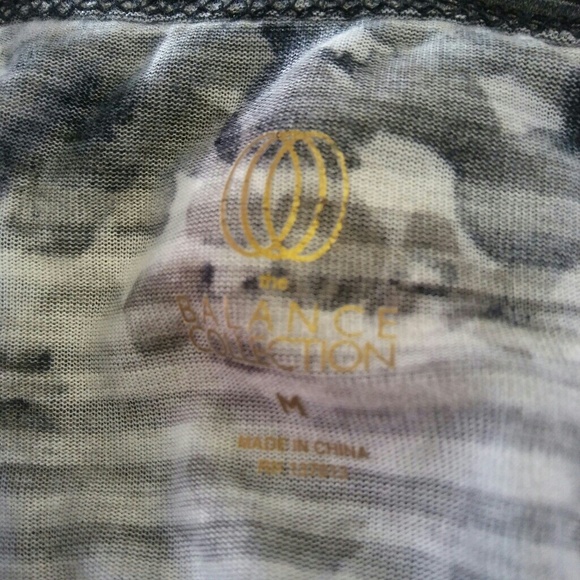 Balance Collection Burnout Lightweight Tank Top, M - Picture 6 of 8